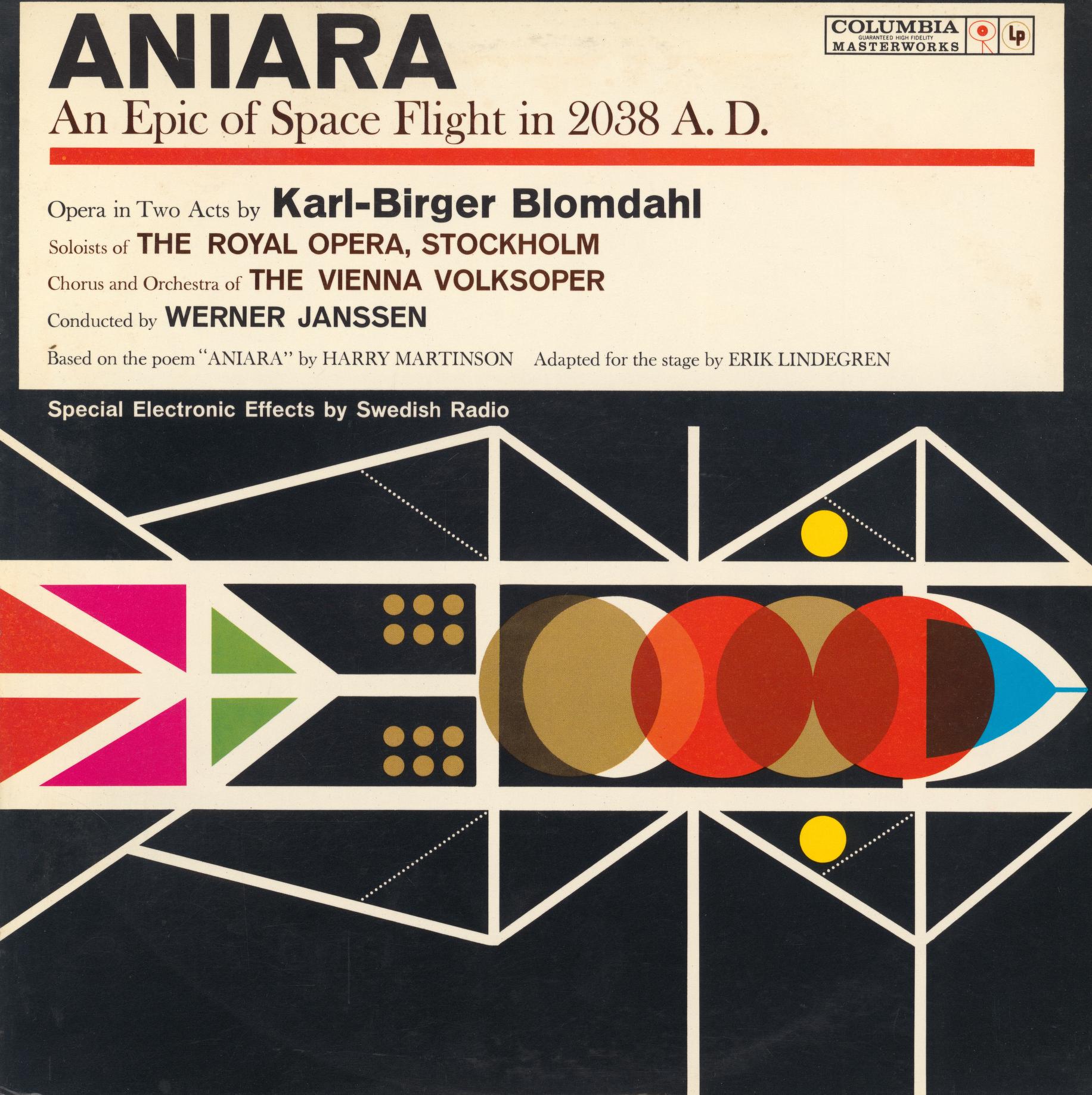 Recognition Laboratory Strong wind Aniara - An Epic Of Space Flight In 2038 A.D. : Karl-Birger Blomdahl : Free  Download, Borrow, and Streaming : Internet Archive